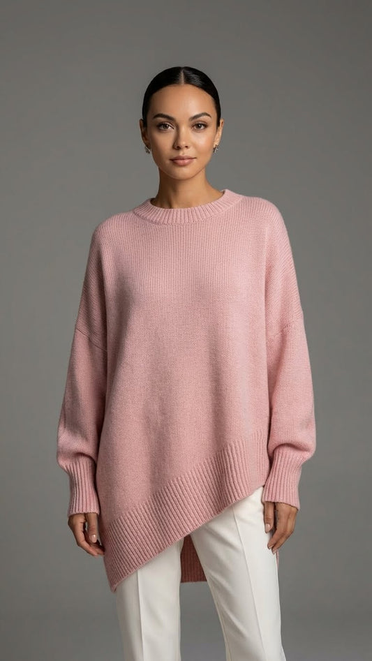 ELENA | Suéter poncho oversize de punto