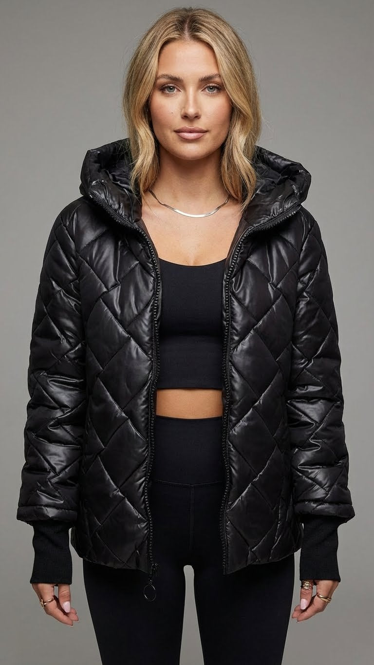 Olga| Chaqueta de mujer con capucha