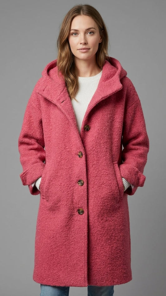 AMELIA - Elegante chaqueta larga de invierno