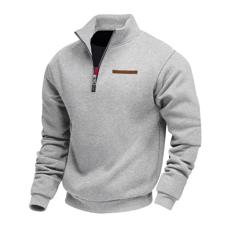 Adrián - Sudadera polar informal para hombre