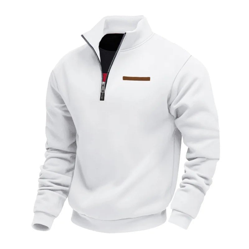 Adrián - Sudadera polar informal para hombre